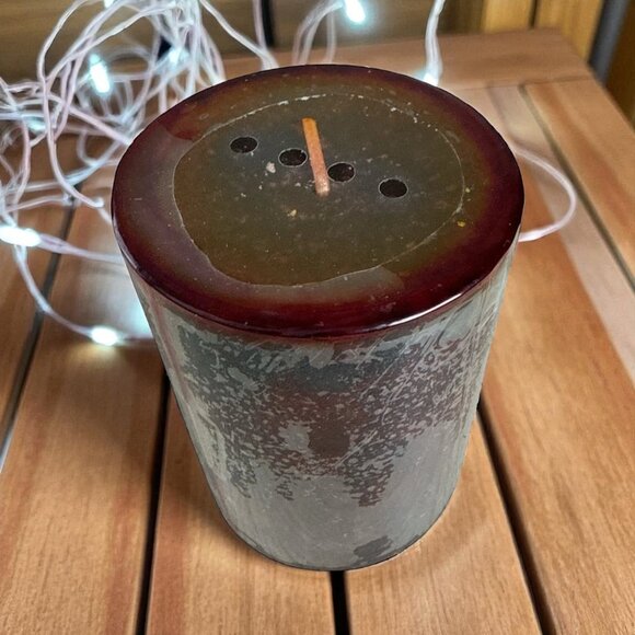 Pier 1 Imports Asian Spice 3x4 Pillar Candle New Sealed Discontinued - Picture 1 of 5